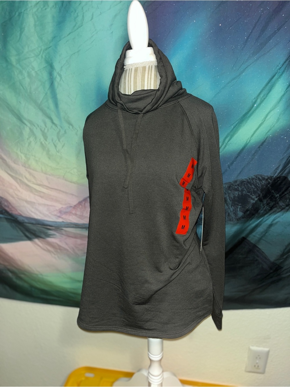 Women's Charcoal Pullover Hoodie